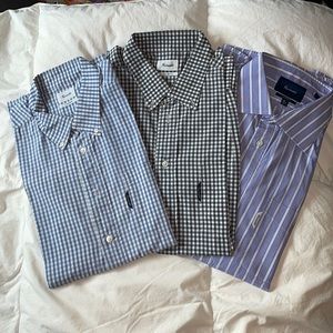Faconnable button downs (3)